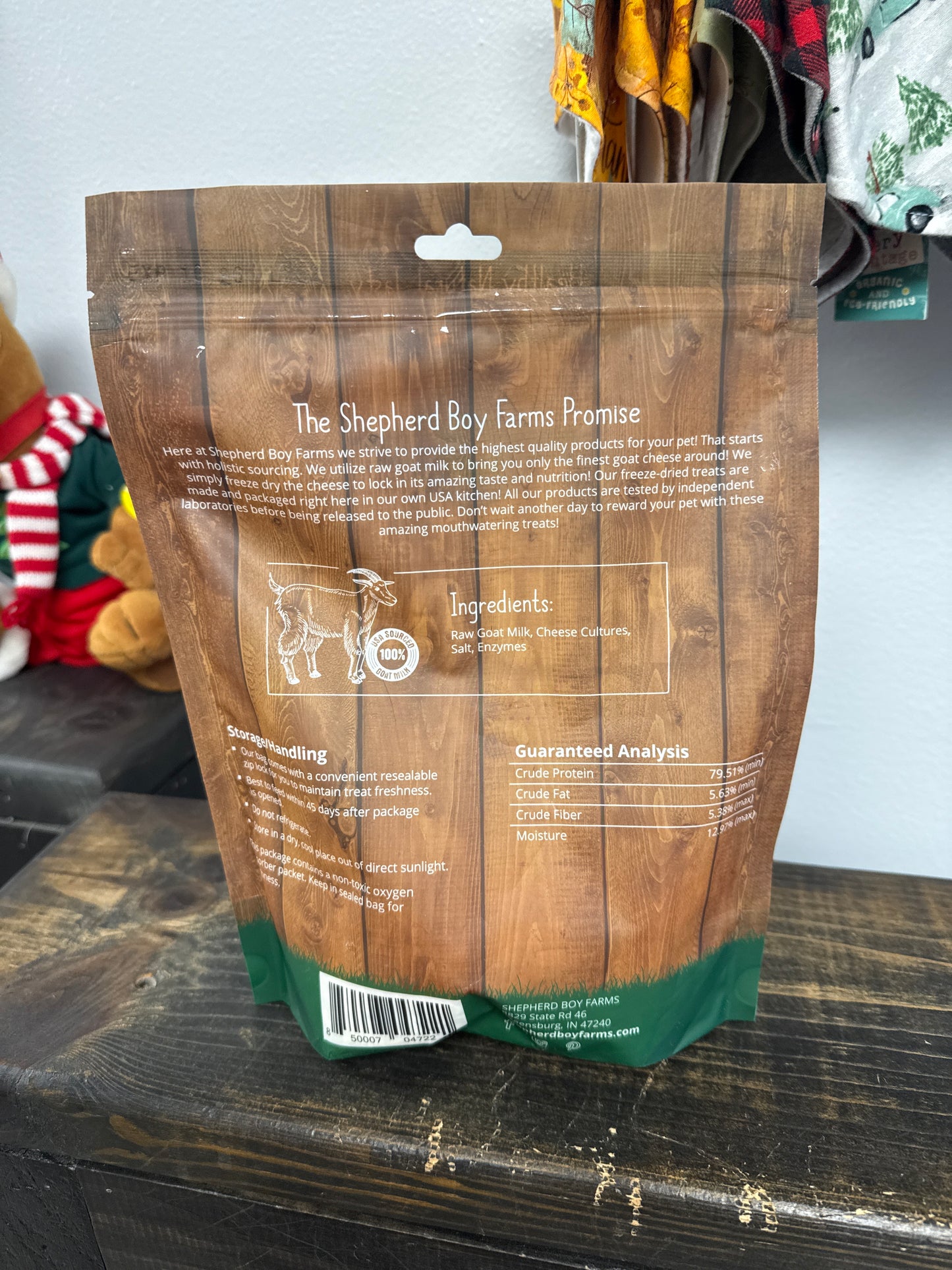 Raw Goat Cheese - Freeze Dried Treat