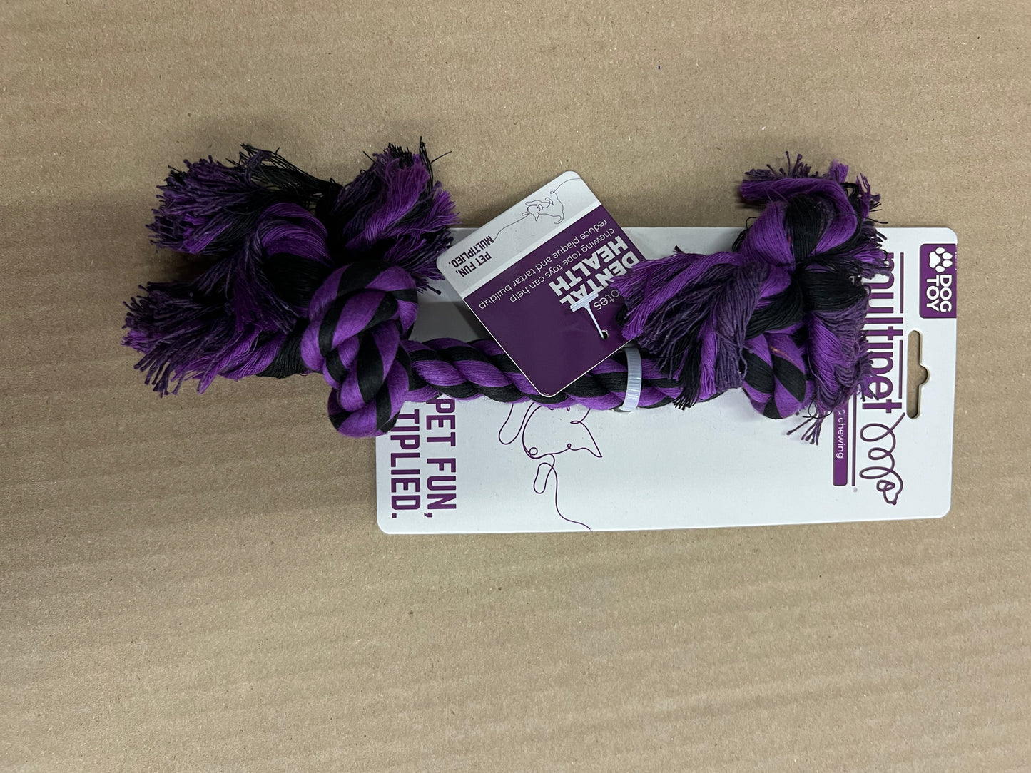 Multipet Dog Toy Rope- multiple sizes