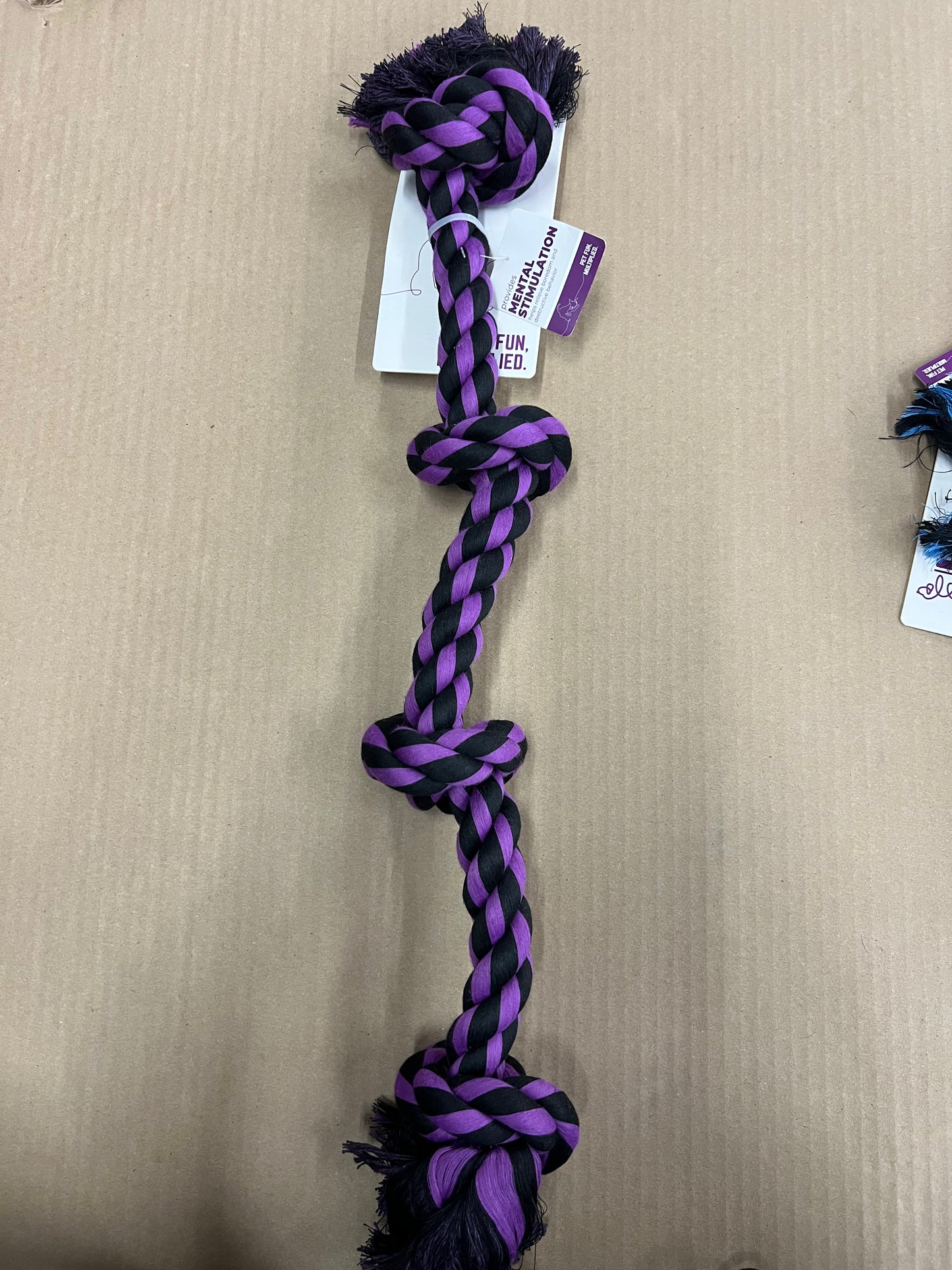 Multipet Dog Toy Rope- multiple sizes