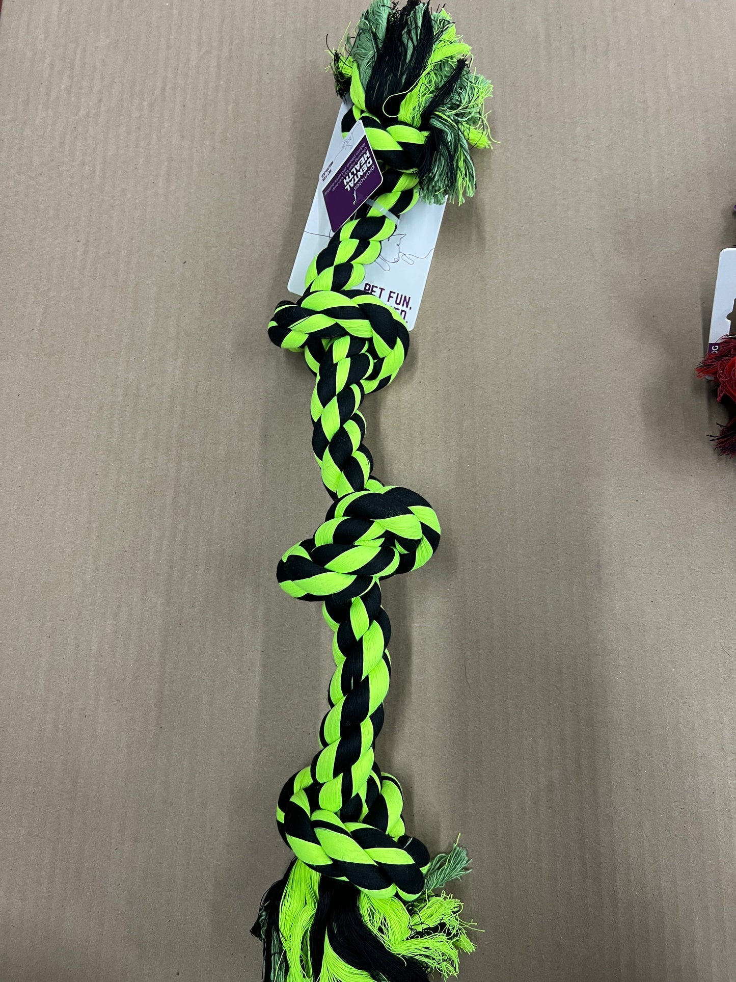 Multipet Dog Toy Rope- multiple sizes