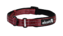 Red Martingale Collars - Reflective