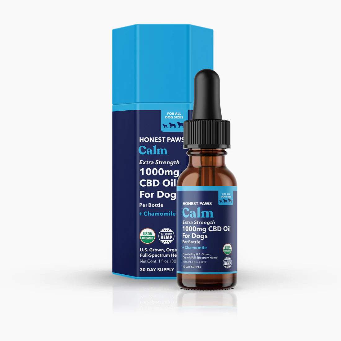 Honest Paws Calm CBD Oil for Dogs + Chamomile