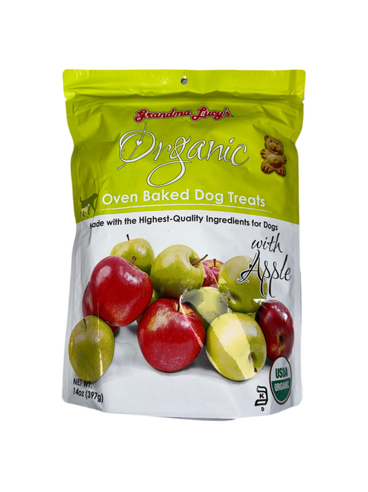 Grandma Lucy’s Organic Oven Baked Dog Treats w/ Apple