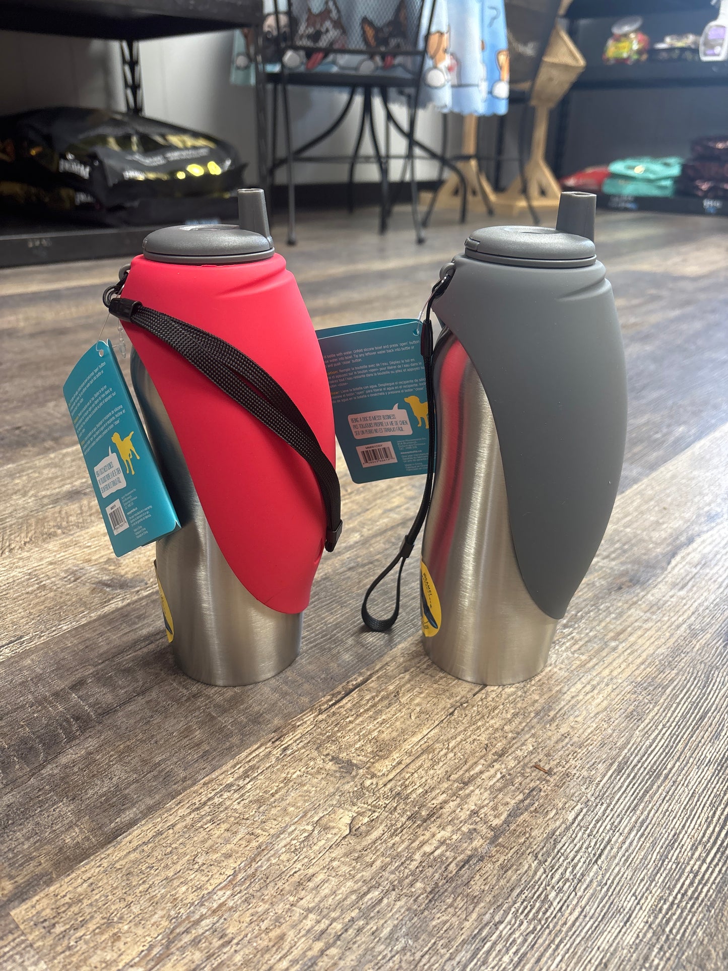 Messy Mutts Travel waterbottle & bowl