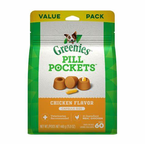 Greenies Pill Pockets- Value Pack 60 Pockets