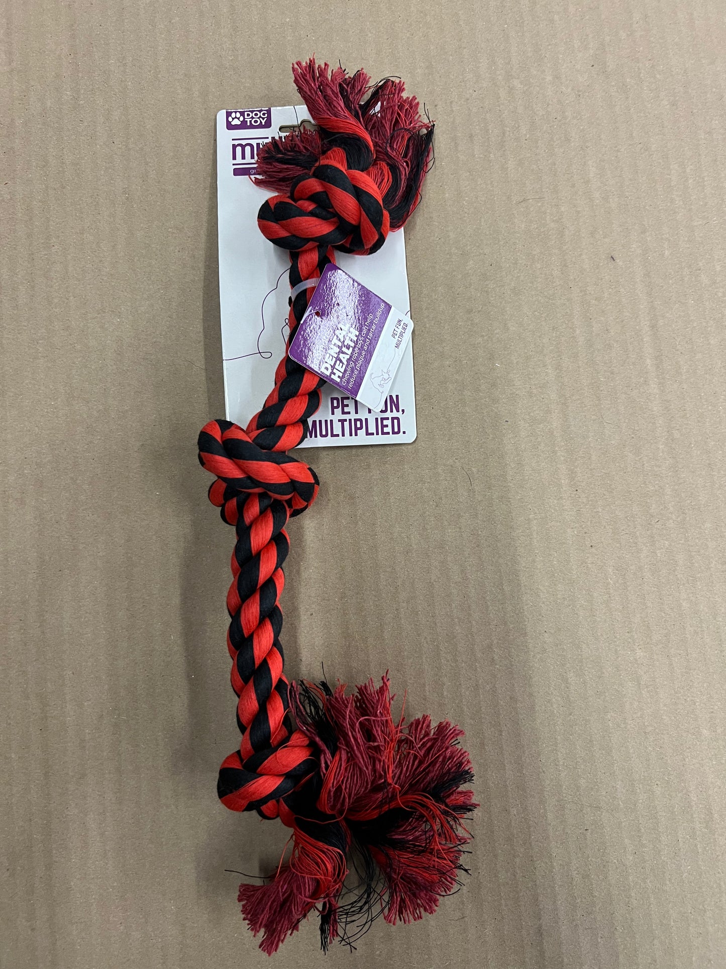 Multipet Dog Toy Rope- multiple sizes