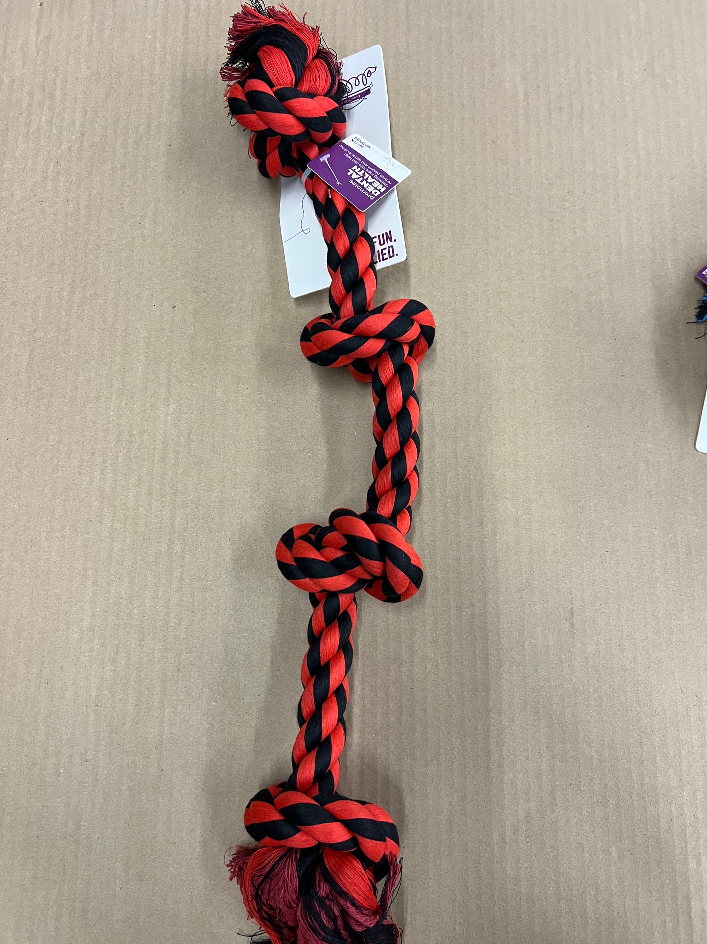 Multipet Dog Toy Rope- multiple sizes
