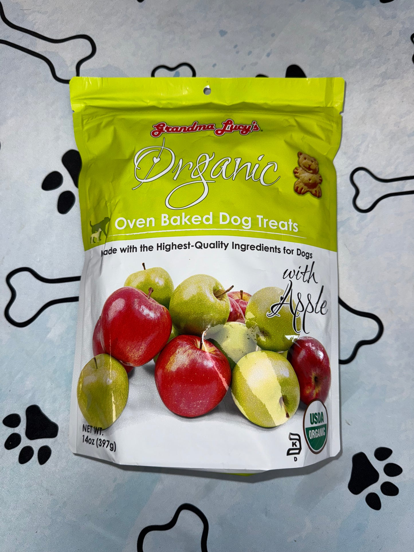 Grandma Lucy’s Organic Oven Baked Dog Treats w/ Apple