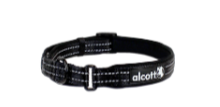 Black Martingale Collars - Reflective