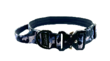 Alcott Tactical Dog Collar- Black Camo