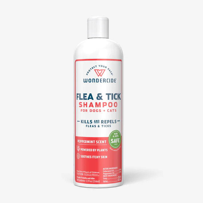 Wondercide- Flea & Tick Shampoo for Dogs & Cats