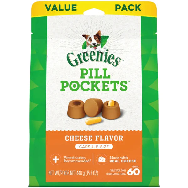 Greenies Pill Pockets- Value Pack 60 Pockets