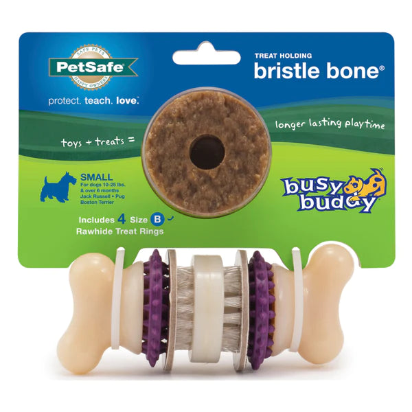 Pet Safe - Treat Holding Bristle Bone