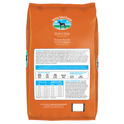 American Natural Premium- Market Fresh- Turkey with Pumpkin Dog Food