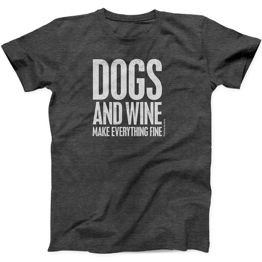 Primitives by Kathy- Dogs & Wine Tshirt (S-2XL)