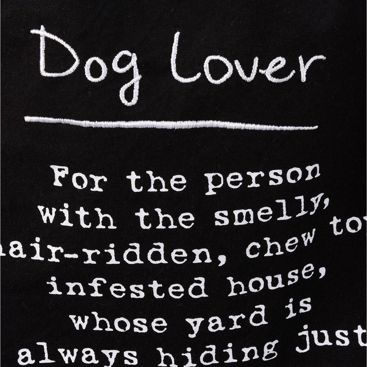 Primitives by Kathy- Dog Lover dish towel