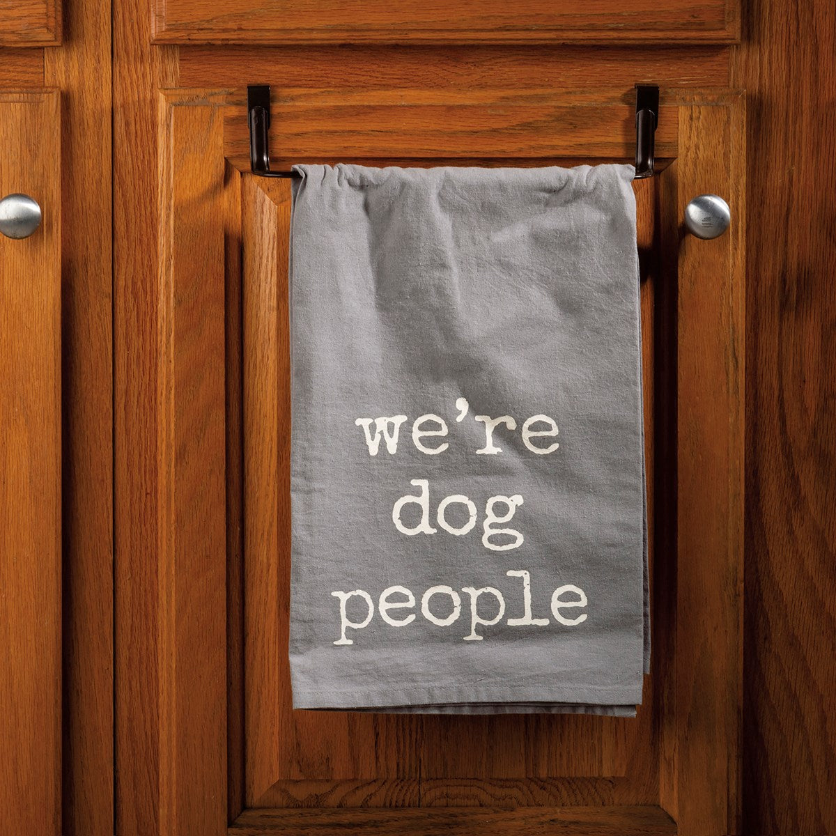 Primitives by Kathy- We're Dog People dish towel