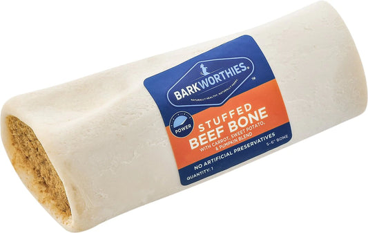 Barkworthies- 5-6'' Shin Bone stuffed w/ Flavor