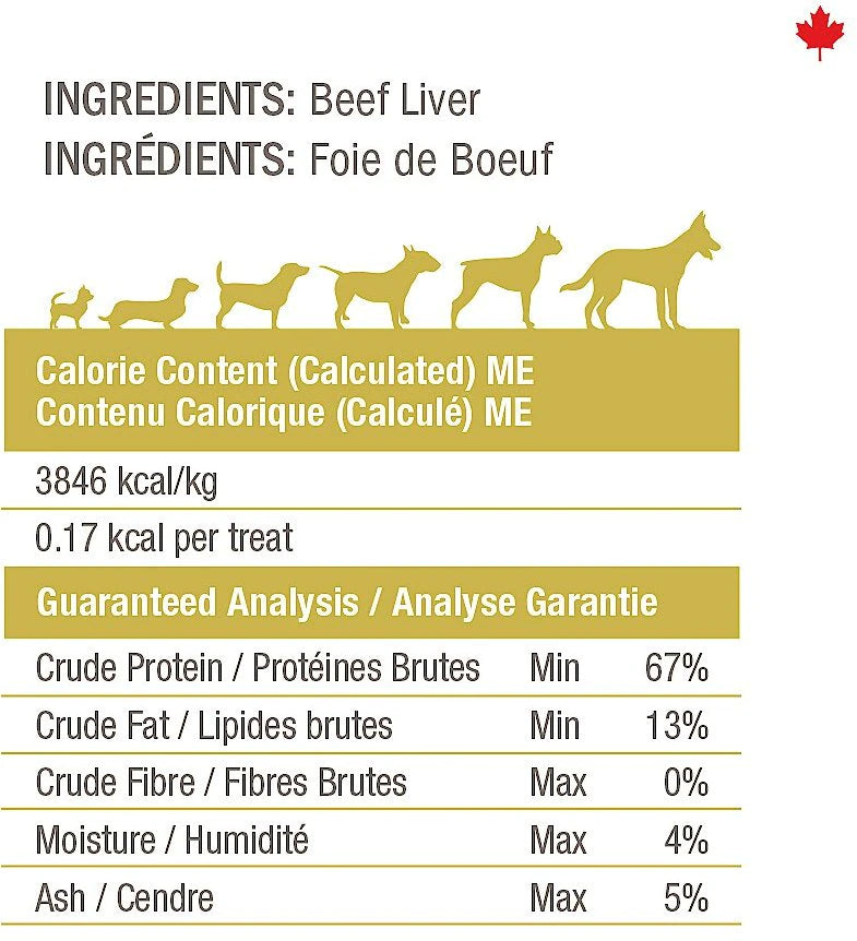 Crumps - Beef Dry Mini Trainers 3.7oz