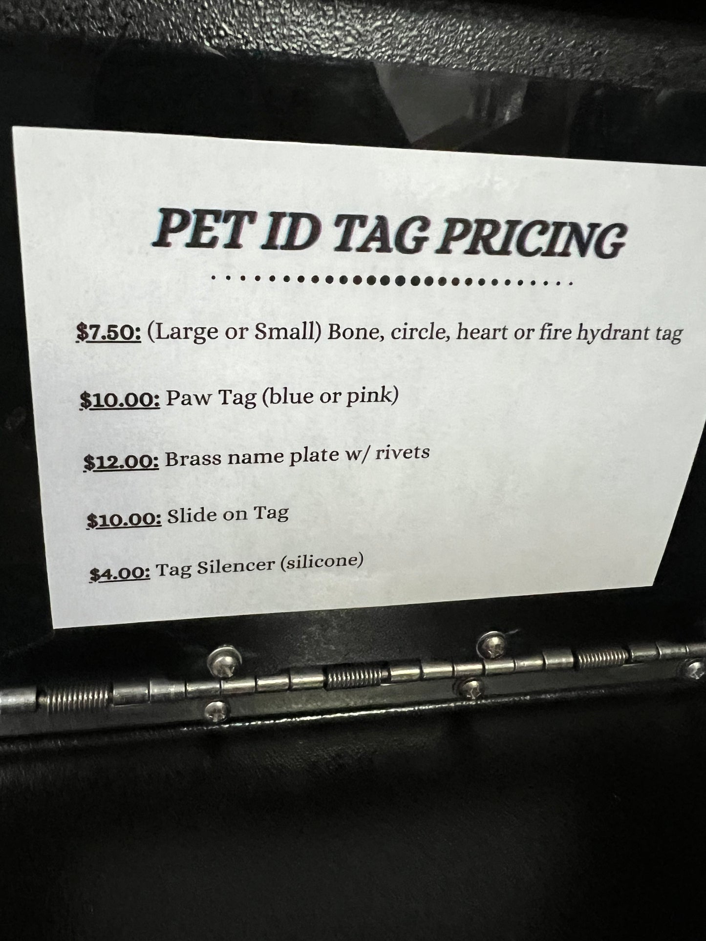 Pet ID Tag