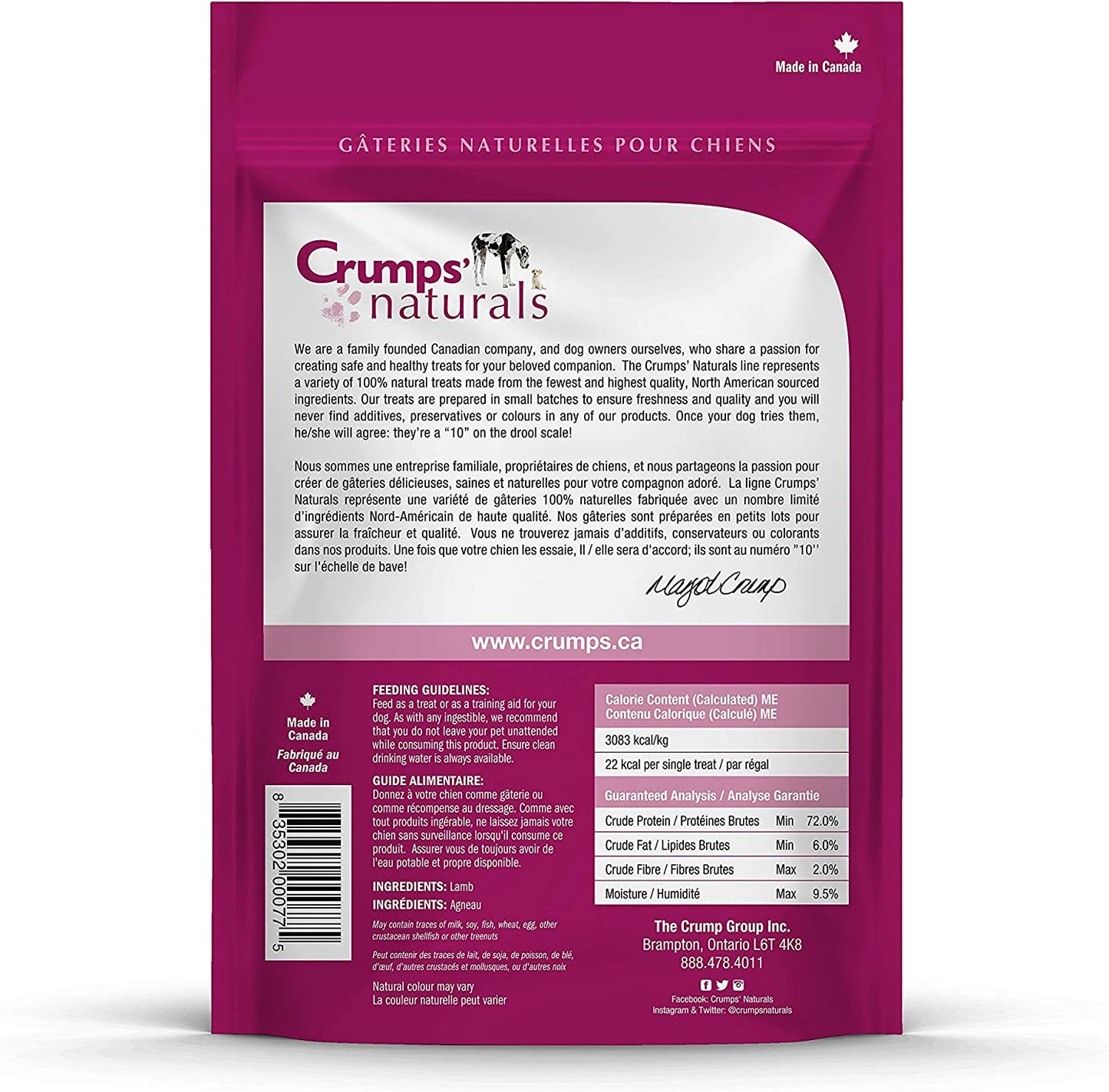 Crumps - Lamb Chops 4.2 oz