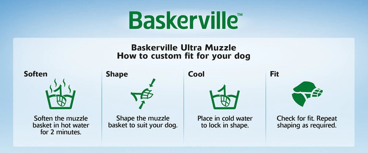 Baskerville Basket Muzzle - Size 4