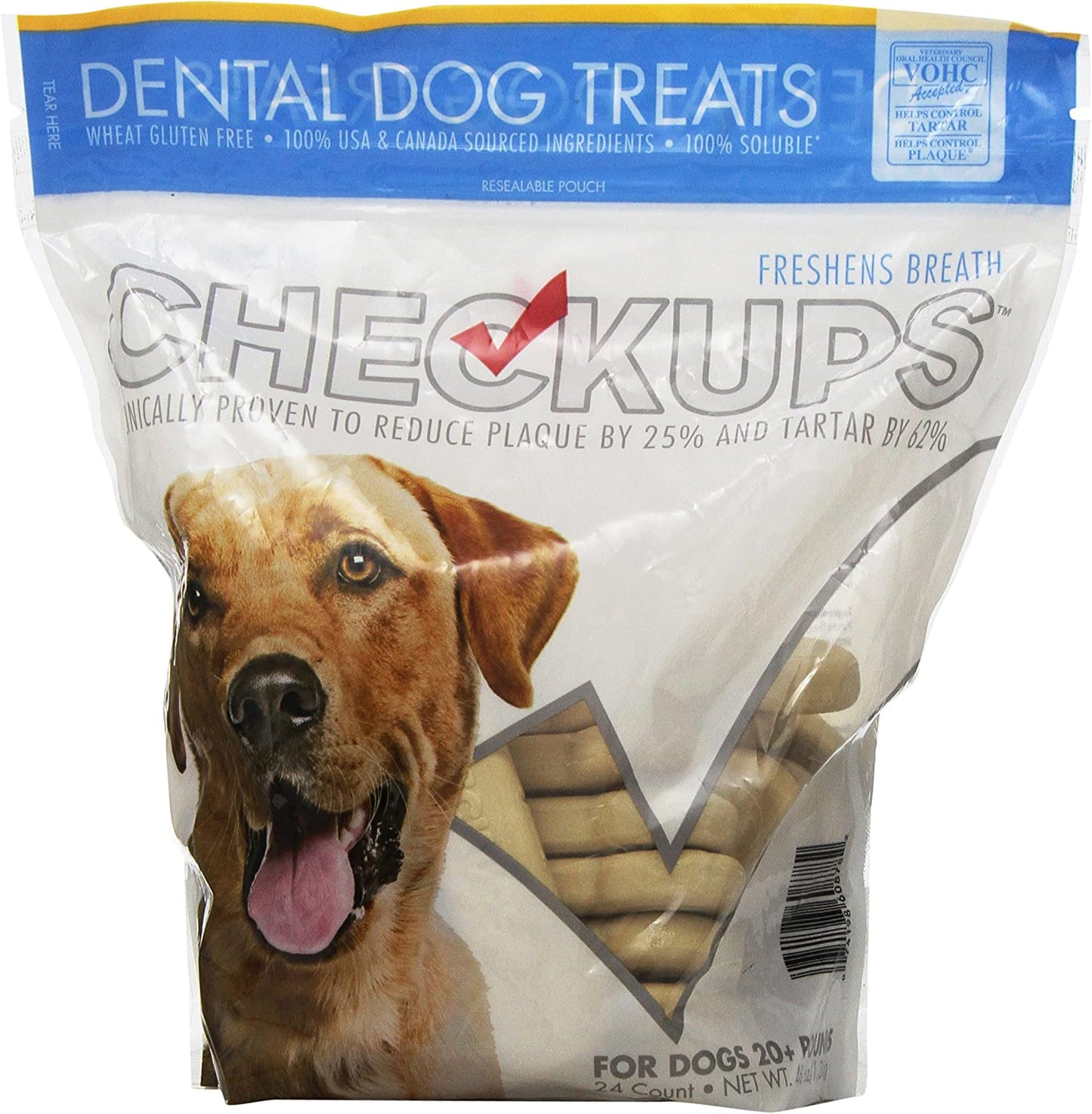 Checkups- Dental Chew 24 count