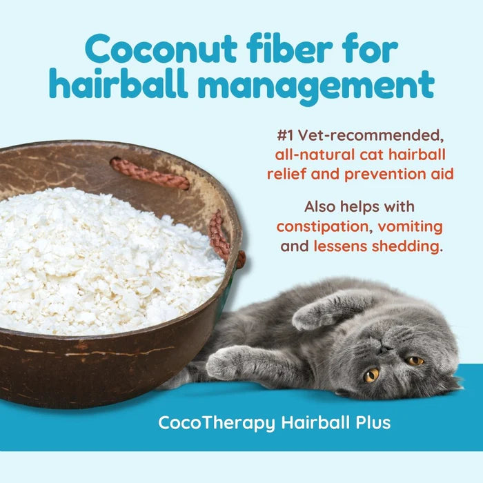 Coco Therapy- Hairball Plus Fiber for Cats