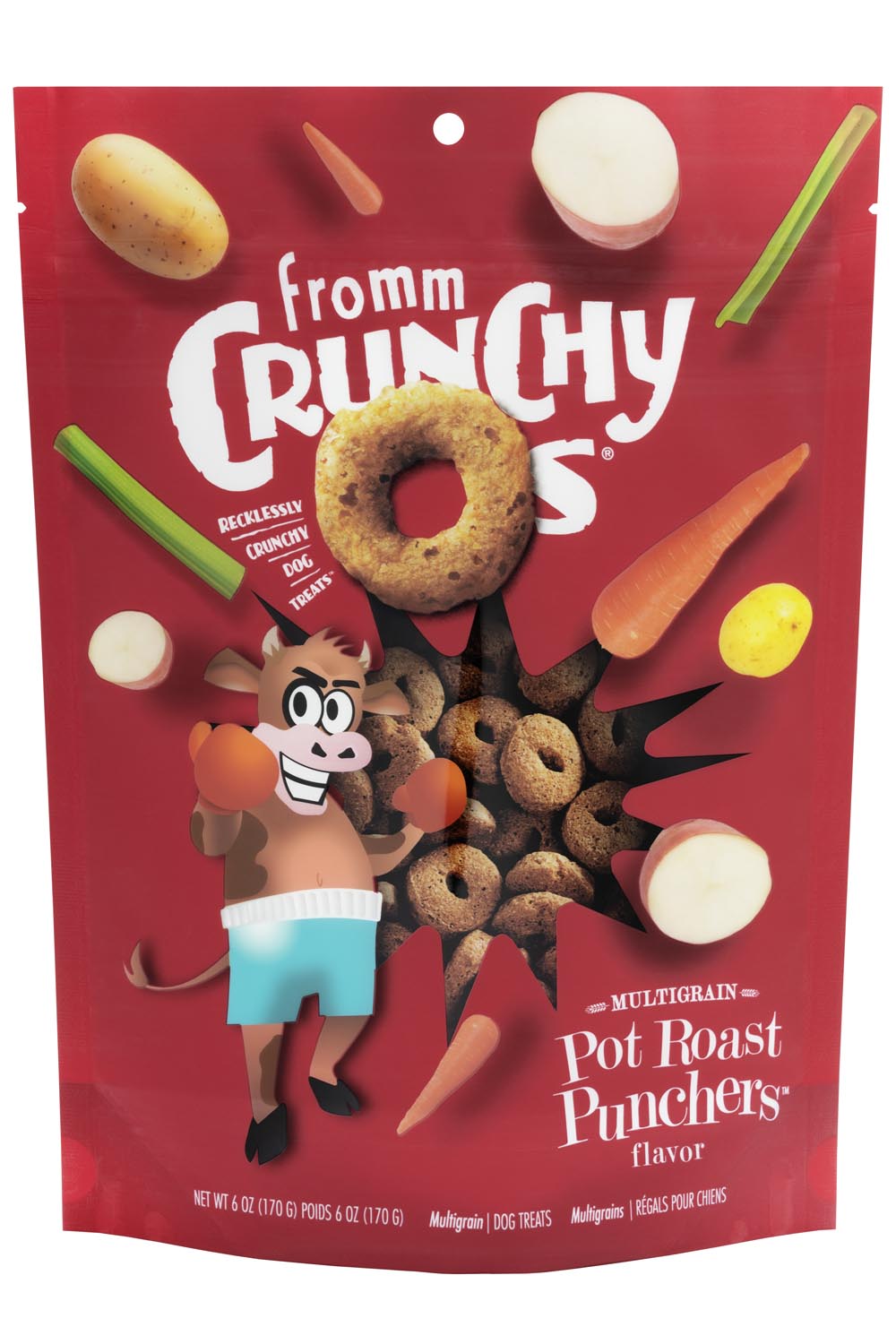 Fromm Crunchy O's- Pot Roast Punchers Dog Treats