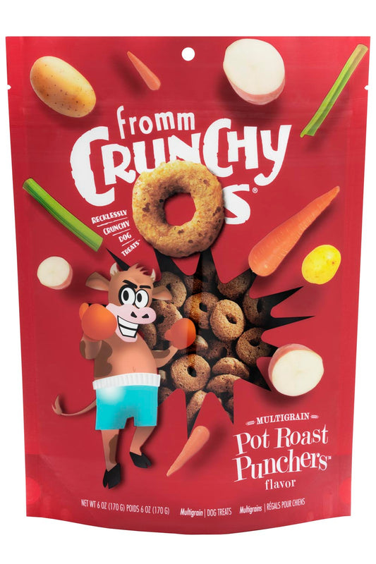 Fromm Crunchy O's- Pot Roast Punchers Dog Treats