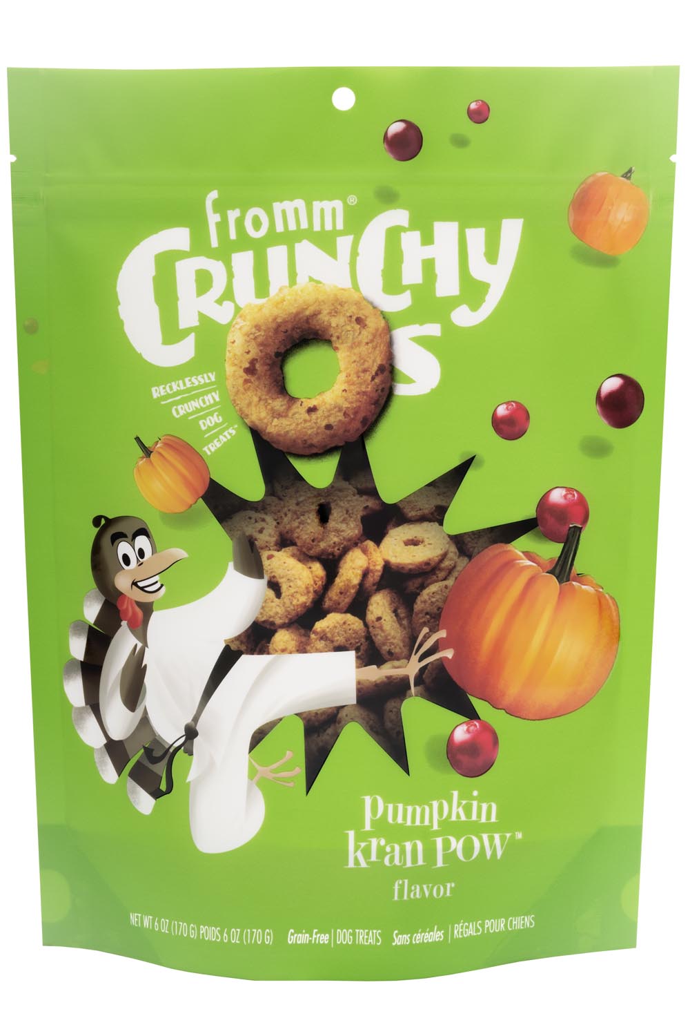 Fromm Crunchy O's-Pumpkin Kran Pow Dog Treats