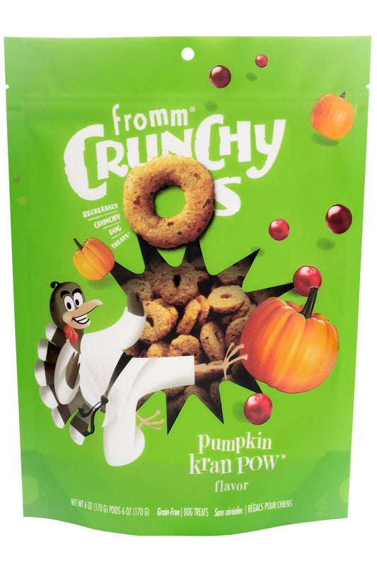 Fromm Crunchy O's-Pumpkin Kran Pow Dog Treats