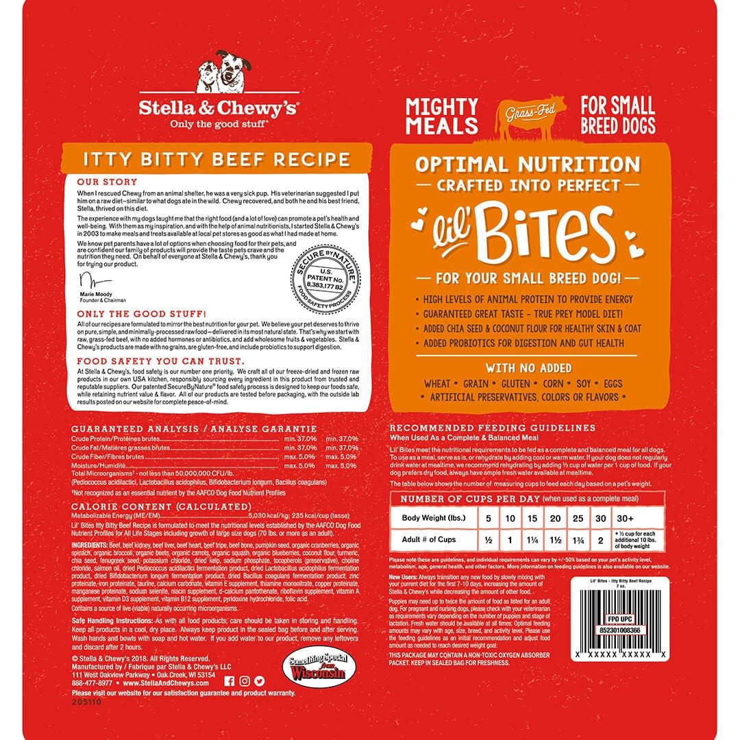 Stella & Chewy's- Lil Bites Freeze Dried 7oz