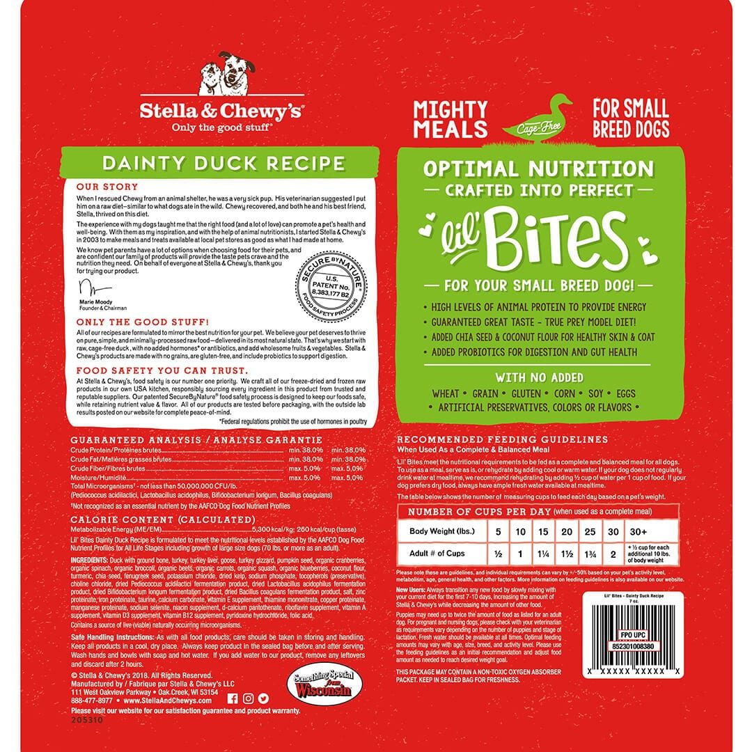 Stella & Chewy's- Lil Bites Freeze Dried 7oz