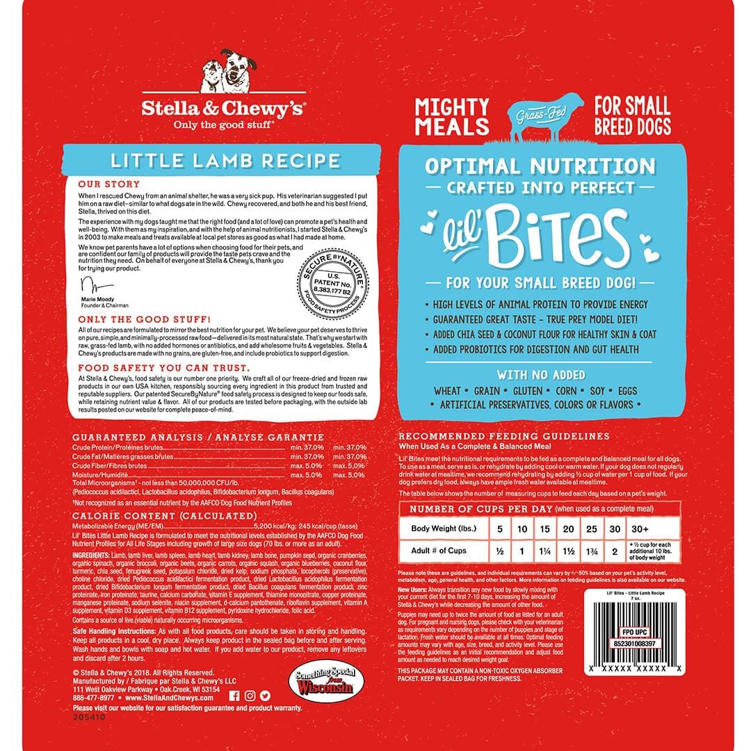 Stella & Chewy's- Lil Bites Freeze Dried 7oz