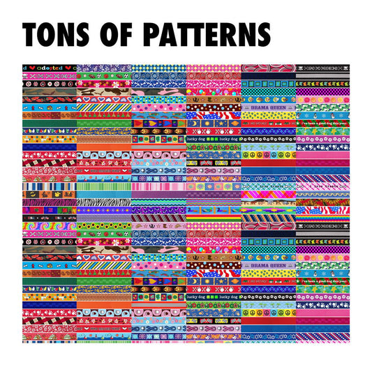 Reflex- Tuff Lock Pet Collars (Patterns)