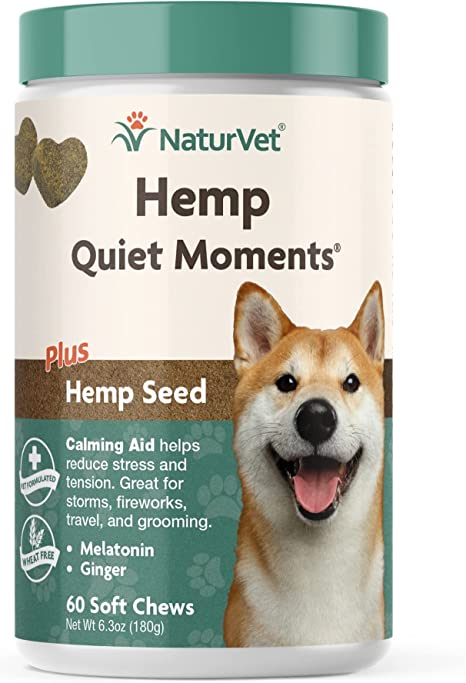 NaturVet-Hemp Quiet Moments- 60 soft chews