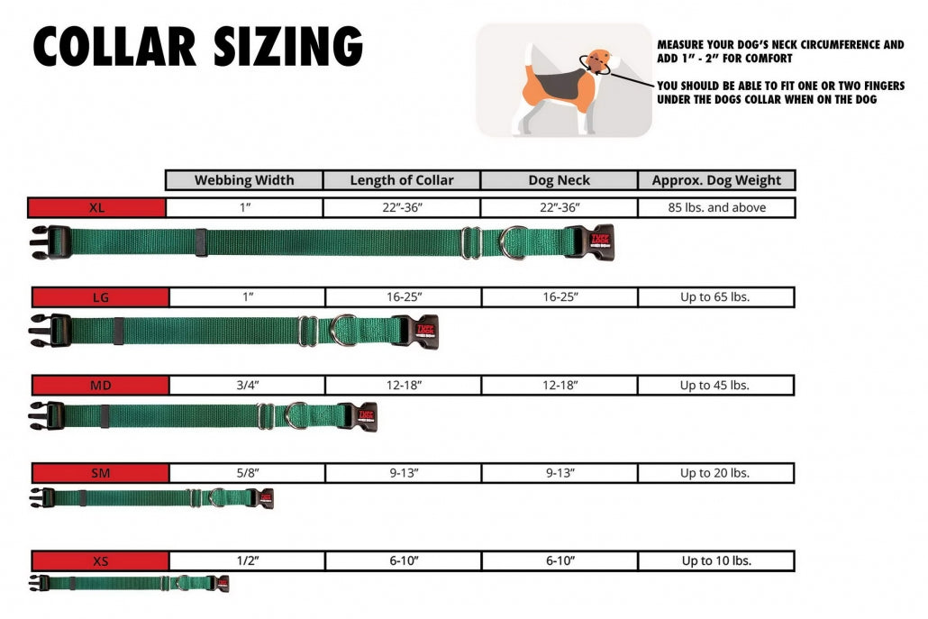 Reflex- Tuff Lock Pet Collars (X-Small)