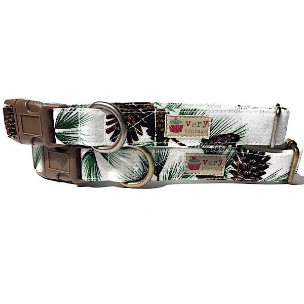 Very Vintage Holiday Dog Collar