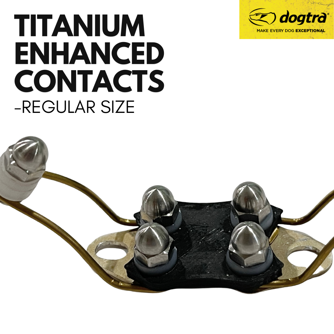 Dogtra- Titanium Enhanced Contacts - REGULAR Size