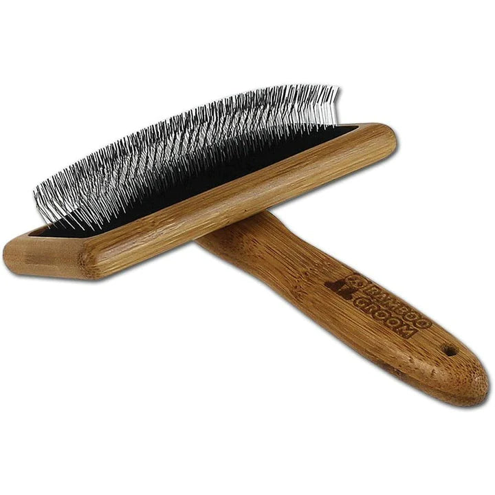 Bamboo Groom Soft Slicker Brush