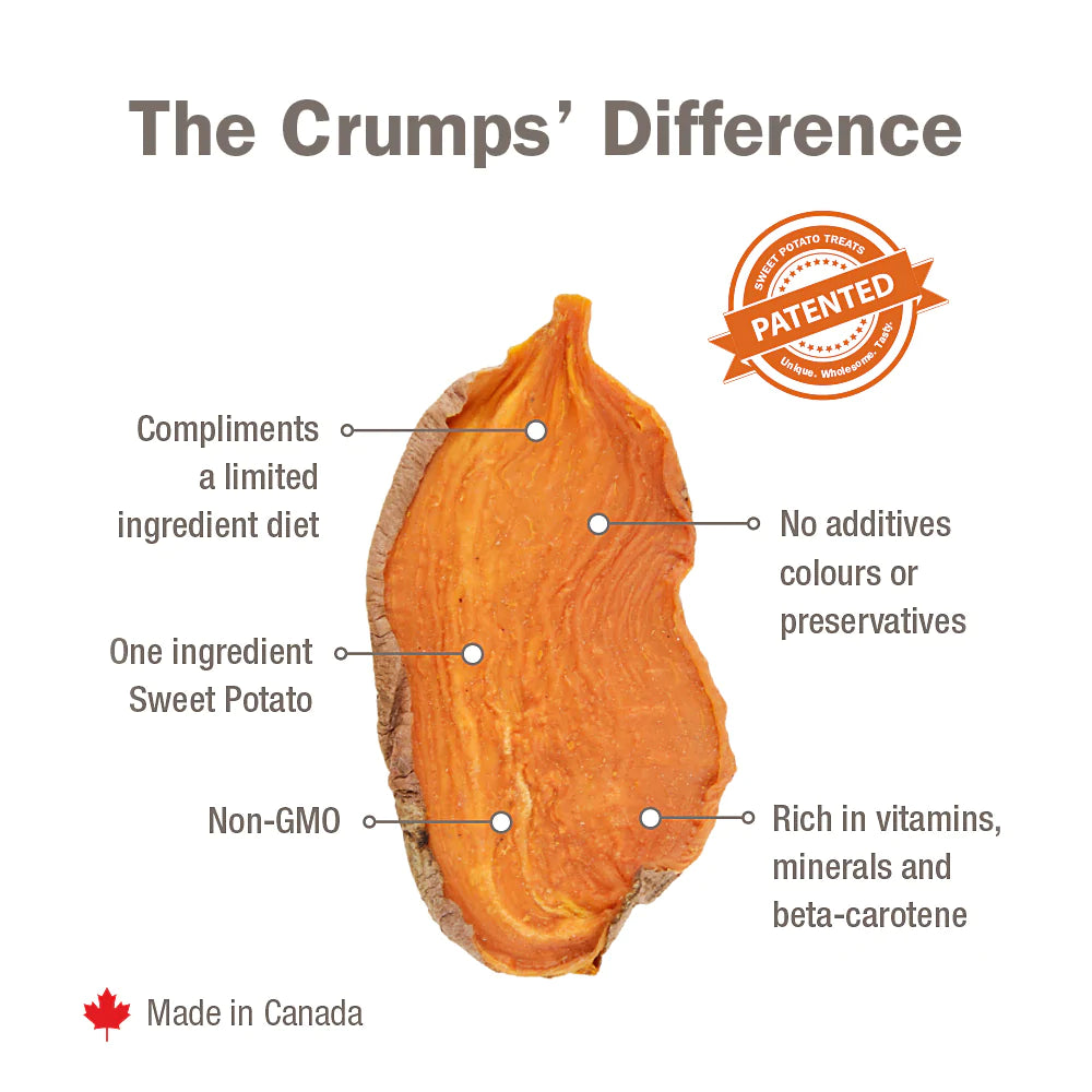 Crumps- Sweet Potato Chews 5.6oz